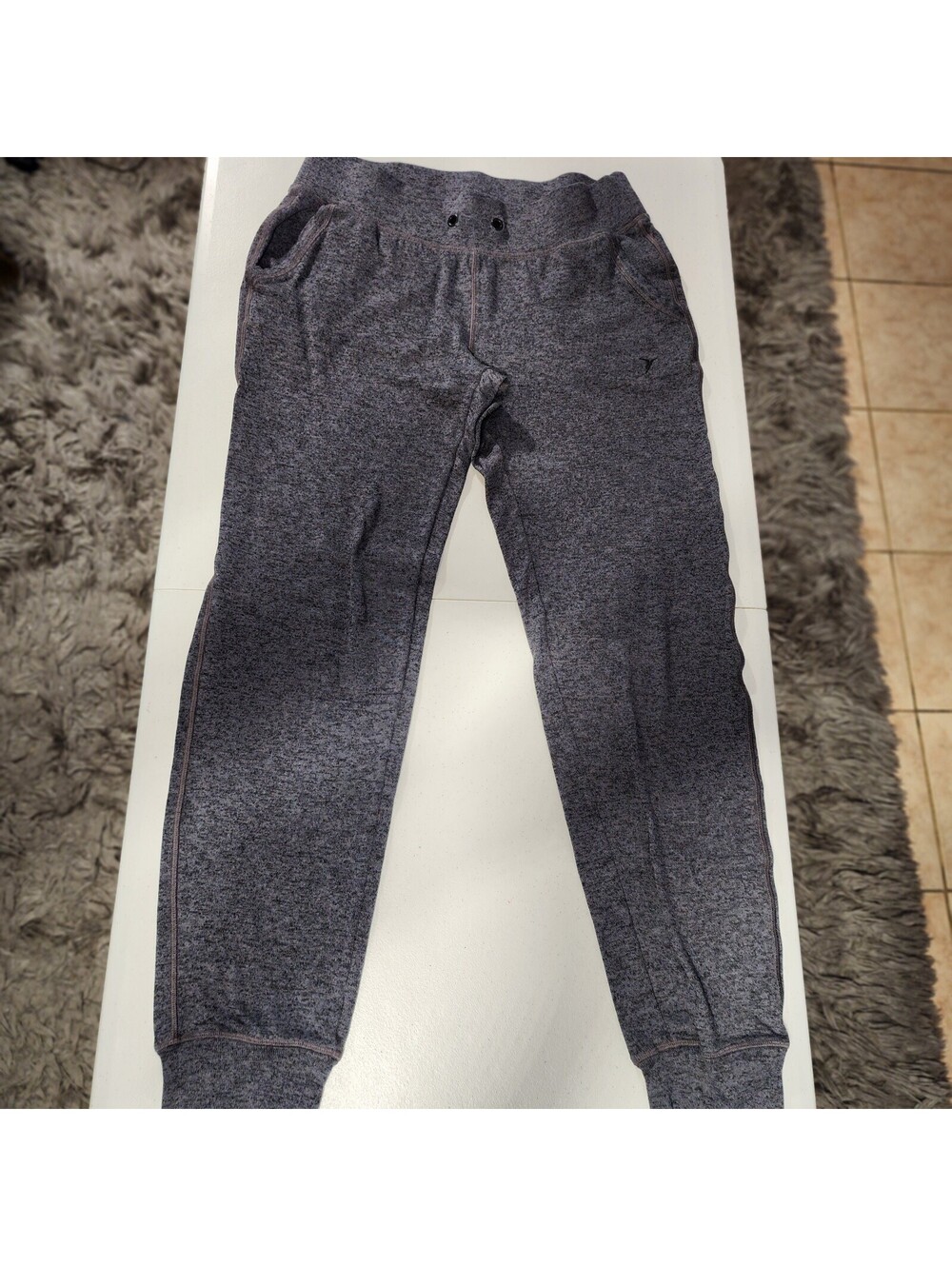Old Navy Go-Dry women's Big & Tall M Gray Jogger Pants Drawstring Pockets